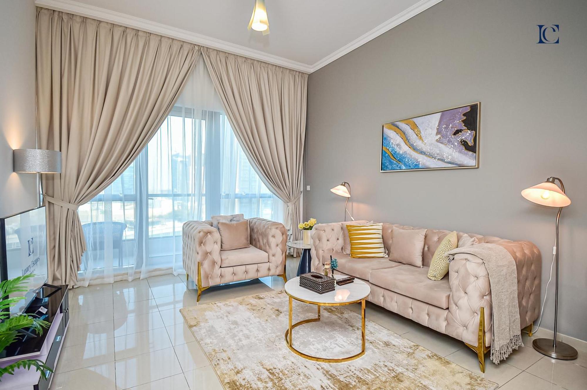 Luxury Escapes - 1Br Home With Stunning Marina View - Bay Central Marina ドバイ エクステリア 写真